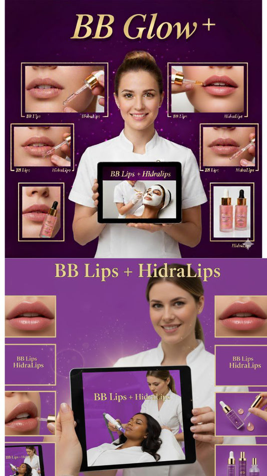 Método Innovador Belleza Total: BB Glow + BB Lips + HidraLips en un Solo Pack